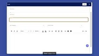 How to Use an Email Template in Calsoft CRM | Step-by-Step Tutorial