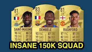 INSANE 150K HYBRID SQUAD BUILDER IN FIFA 23 ULTIMATE TEAM FT (MAXIMAN, DEMBELE & RASHFORD)