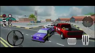 American Police Car Cash Cop Hard Car drive For Catch enemy 9