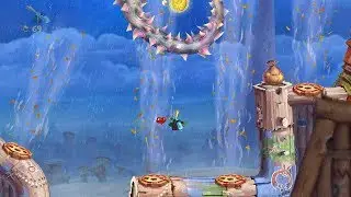 Rayman Origins Walkthrough 41 Tricky Winds