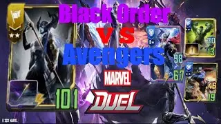 Marvel Duel | Build Combo New Deck Black Order