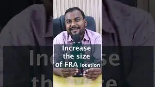 How to fix the space issue if your FRA Location gets full ? | Learnomate technologies.