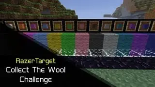 Minecraft: Collect The Wool Challenge