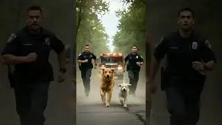 The brave dog achieved victory with love and courage. #ship #rescue #dog
