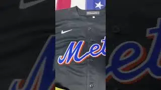 New York Mets Black stitched jersey from fancherry.cn #baseball #metsjersey #lgm