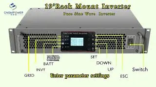 SWIPOWER ST Series 1KVA-6KVA Standalone Rack-mounted Inverter (Pure Sine Wave,