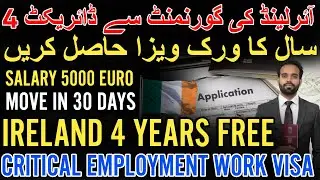 &ldquo;Ireland 4-Year Critical Skills Employment Visa | Full Guide for 2025 Applicants&rdquo;