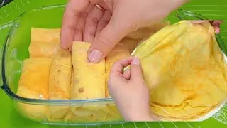 ✅ Саме ці пропорції крохмалю і борошна — ідеальні млинці для начинки @budnimaystra #шовковімлинці 