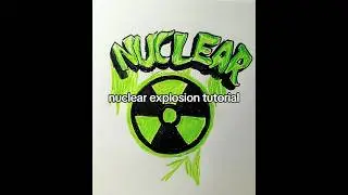 Nuclear bomb 😱 Stickman #drawmaster #explosion #tutorial