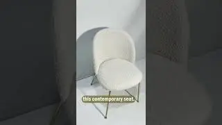 Introducing The Iris Chair：The Perfect Dining Chair With Cushioned Metal Legs - Miglio 5792
