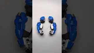 Blue arm tutorial #lego #bionicle #legobuild #automobile #mocs #moc #toys