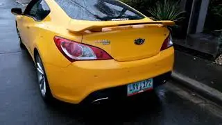 Genesis Coupe 3.8 Custom Axleback exhaust | Vlog#1