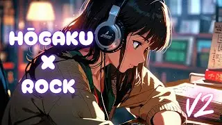 Hōgaku Rock Fusion Vol. 2 | Traditional Japanese Music Meets Modern Rock | 1 Hour Background Music