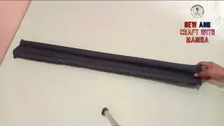 Double Door Draft Protector /Door insect Stopper/Flexible Door Bottom Seal