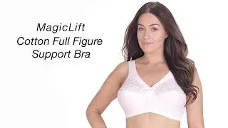 Glamorise Style 1001 Magic Lift Cotton Full Figure Bra