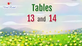 Table of 13 and 14 | Learn Multiplication Tables 13 and14 | Learn Maths easily | Table 14 | Table 13