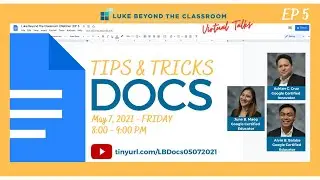 Tips & Tricks with Google Docs | EP5