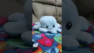 2 moods octopus toy!🐙Happy & Angry                   #shorts#toys#octopus
