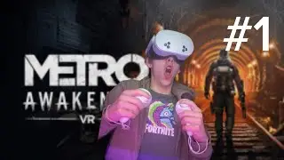 This is the scariest Russian game I played. Metro awakening #1