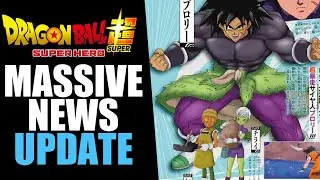MASSIVE Dragon Ball Super Super Hero NEWS UPDATE!