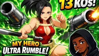 MOMO WENT CRAZY&hellip; 13 KOs in ONE Match | My Hero Ultra Rumble