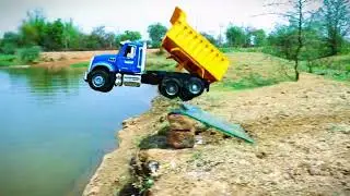 Jump River- JCB |HMT Tractor |Massey7624 Tractor |Dump Truck |Tata Hyva |Dumper | CS kids Toy