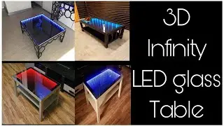 Top 60 Infinity Mirror Coffee Table | Led Light Table | Wooden Coffee Table | 3D mirror coffee table