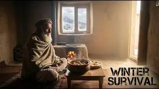 Life at -40&deg;C: Afghan Village Morning Routine | Chicken Curry, Animal Care & Ancient Traditions