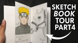 🔥DRAWING BOOK TOUR part 4 😨( just Laugh at my drawing )
