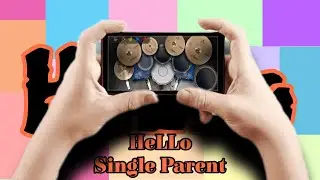 SINGLE PARENT | Karaoke #realdrum