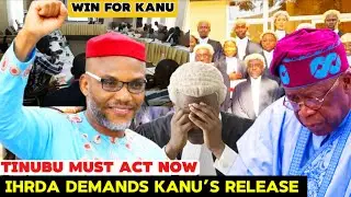 IHRDA DEMANDS KANU’S RELEASE | SERIOUS QUESTIONS FOR TINUBU