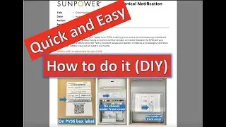 SunPower Wifi PVS6 new router set up - how to