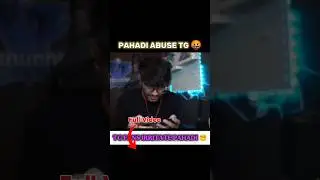 TG Fans Shocked! Pahadi Ka Bold Reaction Viral! 🤡 #tgesports #short