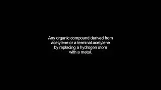 acetylide video Dictionary meaning and pronunciation