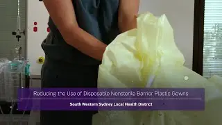Reducing the Use of Disposable Nonsterile Barrier Plastic Gowns