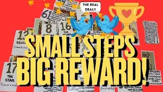 Your CONSISTENT steps of ACTION are ADDING up to BIG REWARDS Tarot/Oracle Reading #tarot #oracle