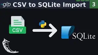 Python script to import CSV to SQLite db  | Real Flask Website 3