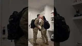An Air Force Couple 🤍 #military #shorts
