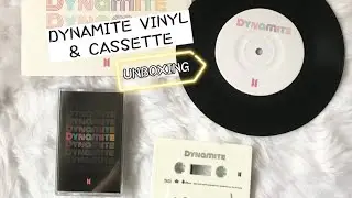 DYNAMITE VINYL AND CASSETTE UNBOXING | Zandria B.