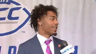 Palmetto Sports Director Carmine Gemei one-on-one with Clemson wide receiver Antonio Williams