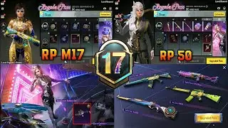 M17 ROYAL PASS | 1 TO 50 RP REWARDS | TWO MYTHICS | SEASON TIER REWARDS PUBG/BGMI