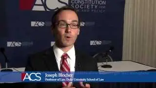 Second Amendment Symposium: Joseph Blocher Interview