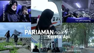travel vlog | PARIAMAN naik kereta api subuh-subuh, pantai gandoriah, sumatera barat