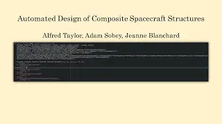 Automated Design of Composite Spacecraft Structures
