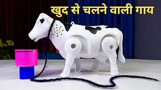 Cow toy for kids light and sound Battery operated Toy / Indian cow electric toy /Cows and animal.