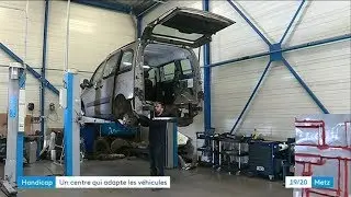 Handicap: un centre adapte les véhicules