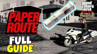 GTA Online: Полное руководство по выполнению работы разносчика газет.