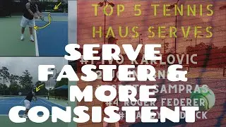 How to hit a faster and more consistent serves
