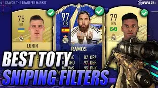 THE BEST TOTY SNIPING FILTERS!! INSANE FIFA 21 SNIPING FILTERS!! HOW TO MAKE 50K AN HOUR IN FIFA 21!