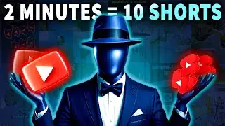 Этот ИИ превращает 1 длинное видео в 20 коротких видео на YouTube за считанные минуты (автоматиза...